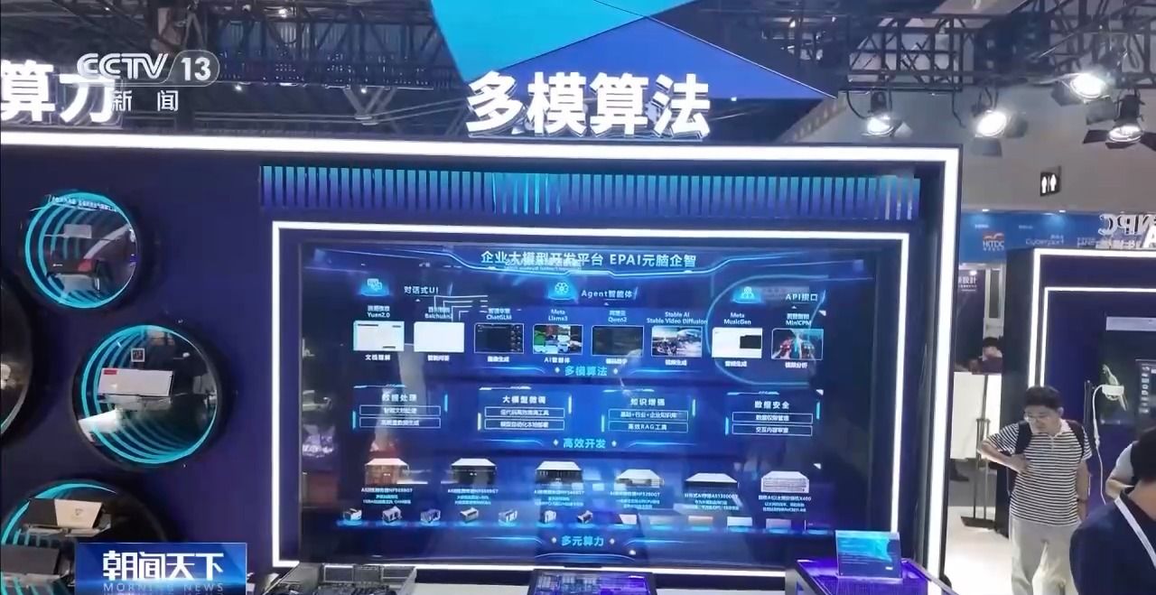 AI新成果亮相世界人工智能大會(huì) 倉頡與夸父引領(lǐng)智能未來